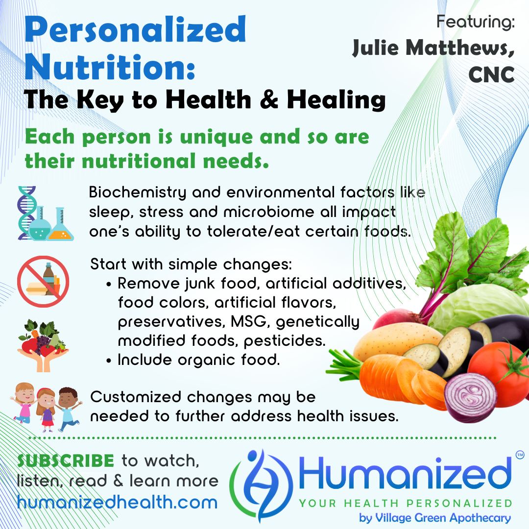 Personalized Nutrition: The Key to Health and Healing