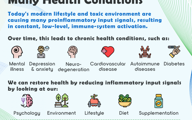 Chronic Inflammation: An Underlying Theme in Many Health Conditions