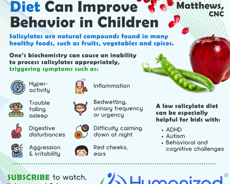 How a Low Salicylate Diet Can Improve Behavior in Children