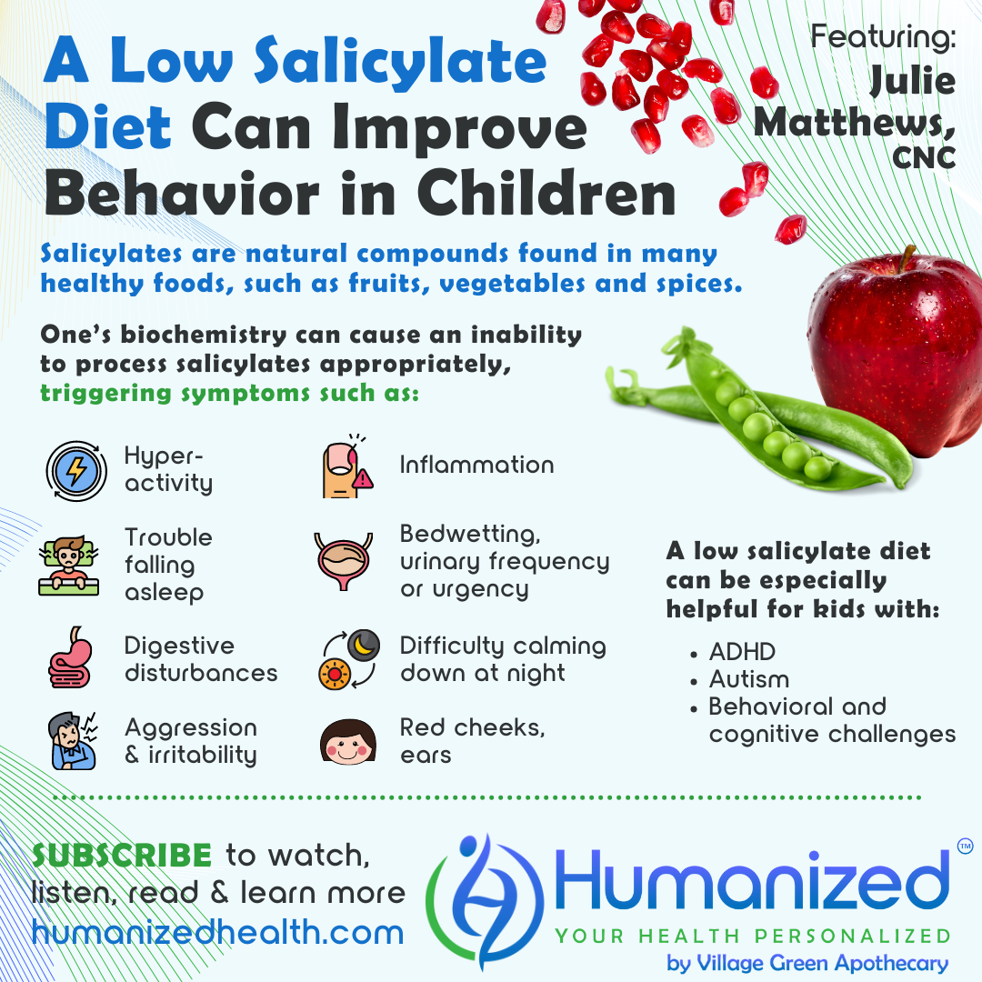 How a Low Salicylate Diet Can Improve Behavior in Children