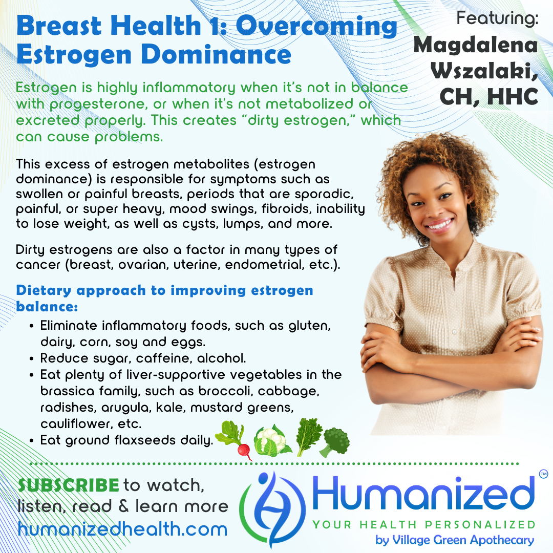 Breast Health: Overcoming Estrogen Dominance